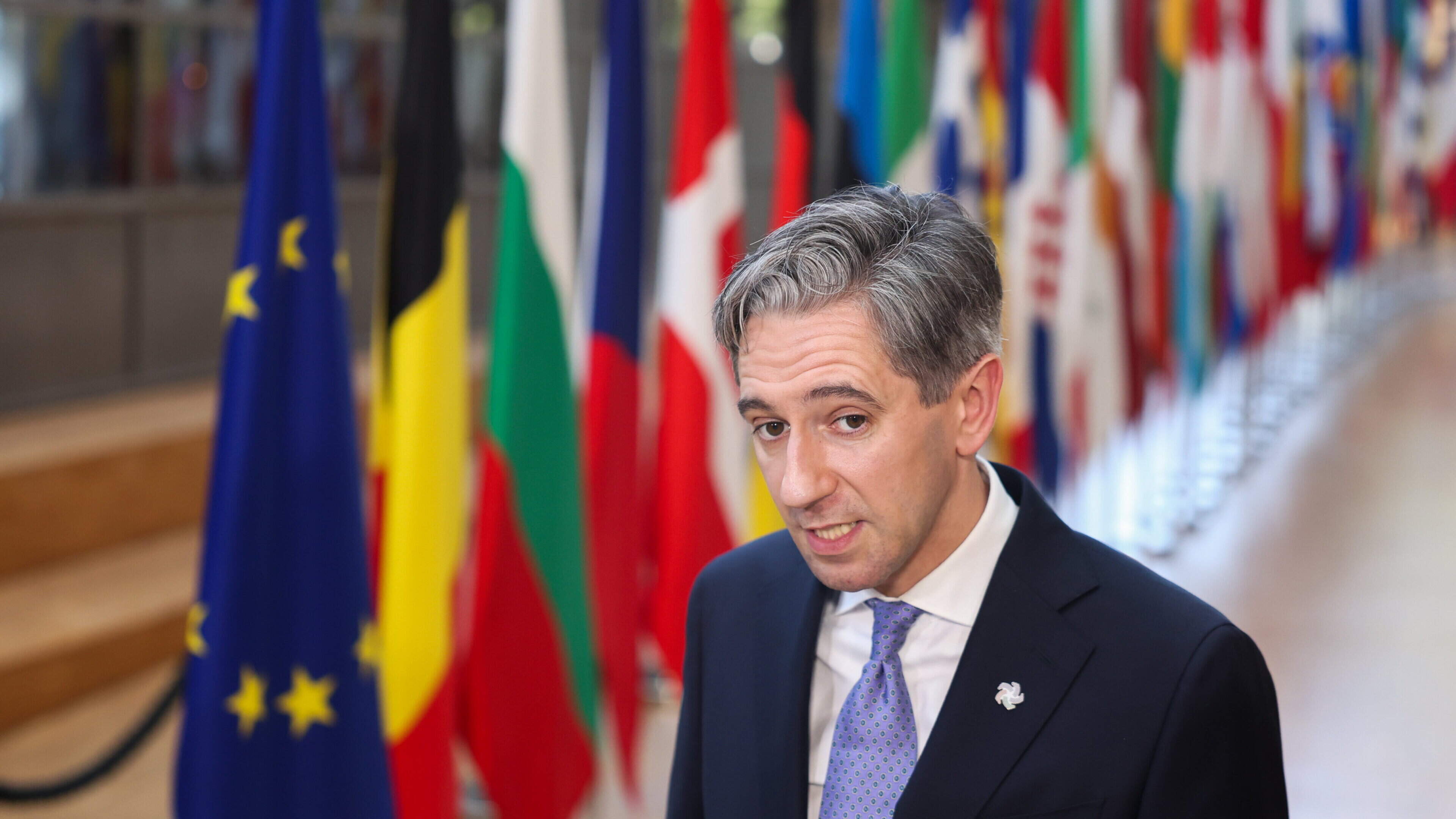 Simon Harris thrown in at the deep end during his first EU presidency gig in Brussels